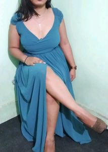 Maxi Dress With A Slit