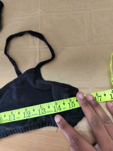 Black Sports Bra Size 34 Inch.