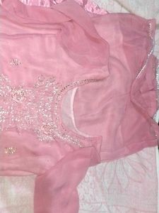 Pink Embroidered Kurta😘