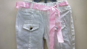 White Jeans For Baby Girl