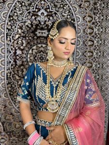 Elegant Blue Lehenga