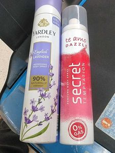 Yardley & Secret Temptation Deos