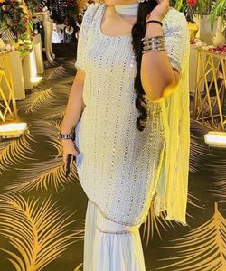 Elegant Blue Kurta Set