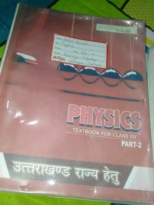 Class 12th Physics NCERT CBSE Textbook Physics Part 1 Part 2 Both