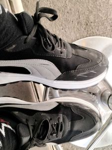 Stylish Black Sneakers