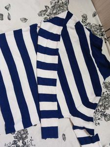 Striped Knit Sweater