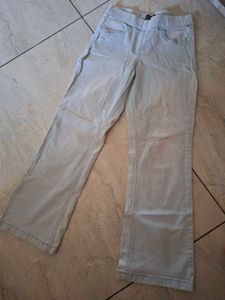 Girls Faded Blue Jeans