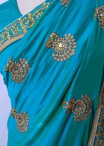 Elegant Green Saree