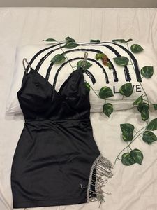 Slinky Black Party Dress