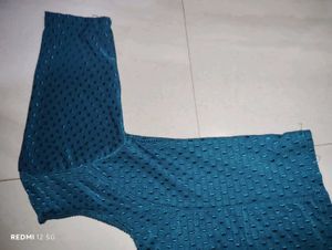 Teal Blue Blouse