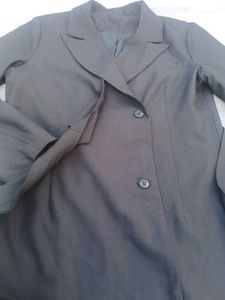 Chic Black Blazer Dress