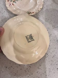 vintage ceramic plate