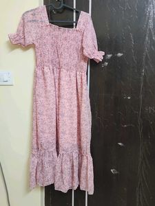 Georgette Pink Dress