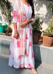 Floral Long Frock