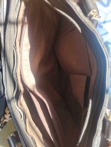 Basic Black Leather Tote Bag