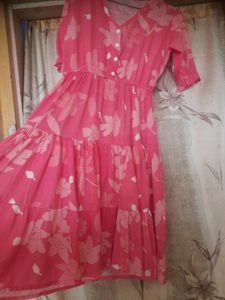 Floral Pink Dress