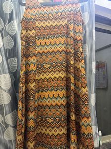 Patterned Maxi Dress
