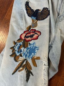 Embroidered Denim Jeans From South Africa