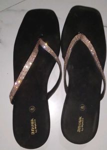 ✨Black Wedge Sandals✨