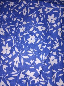 Max Blue And White Floral Shirt
