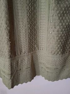 Elegant Olive Green Kurta