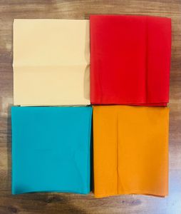Pack Of 4 Pieces Blouse Material 0.8 MTR Each