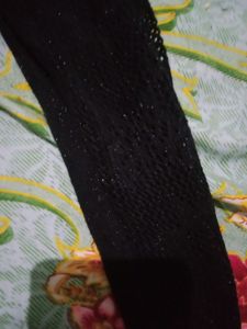 black one peice dress  with simmered full sleevs