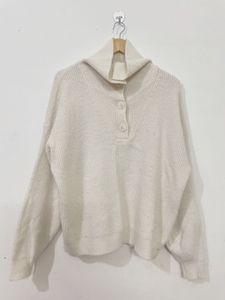 Cream Coloured Polo Pull Over