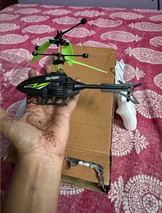 RC Helicopter with Hand Gravity Sensor