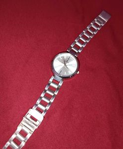 Titan Silver Watch For Women