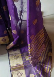 Saree With Stiched Blouse