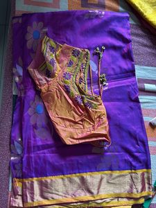 Cotton Saree With Blouse (32)