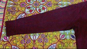 Striped Maroon Shirt