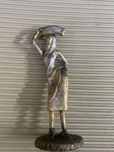 Metal Lady Figurine