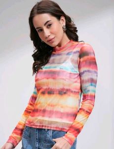 Tokyo Talkies  Printed Multicolour Women Top