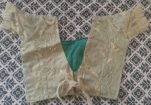 Lahanga, Odhani And Blouse 💚