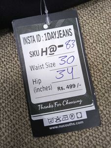 H@83 Size-30 (Sale) Latest Ladies high waist Jeans