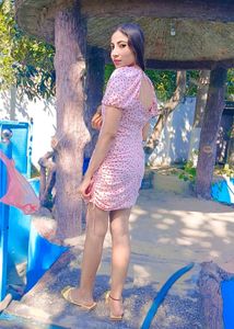 Polka Dot Puff Sleeve Mini Dress