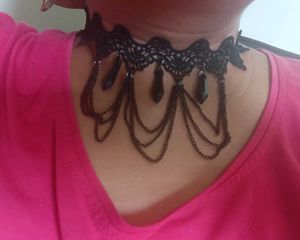 Black Lace Choker