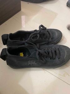 Black Canvas Shoes