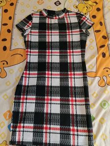 Checkered Mini Dress