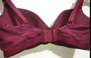 Burdundy Color 34 Bust Bra &amp; 32 Waist Panty Set