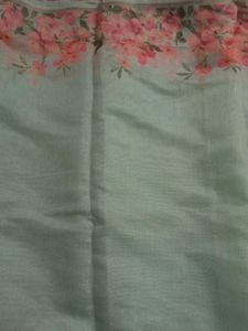 Floral Print Saree