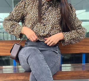 Tiger Printed Top