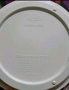 Set Of 3 Pink And White Milton Casseroles