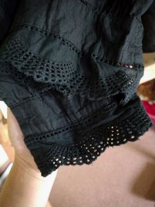 Black Button Down Shirt.