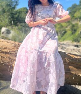 H&amp;M pink Floral Maxi Dress