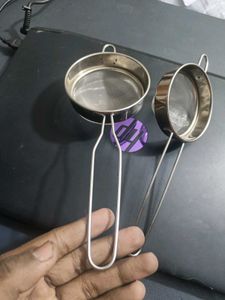 Conical Wire Handle Tea/Coffee Straine Pack Of 2