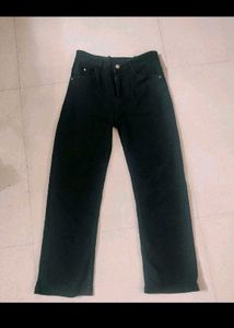 wide leg black jeans