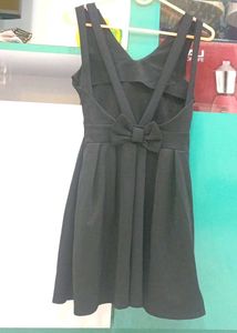 Black Skater Mini Dress